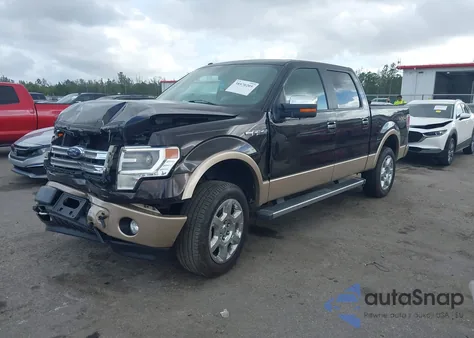 2013 Ford F-150 Lariat z USA, uszkodzony, nr VIN 1FTFW1EF3DKD40264